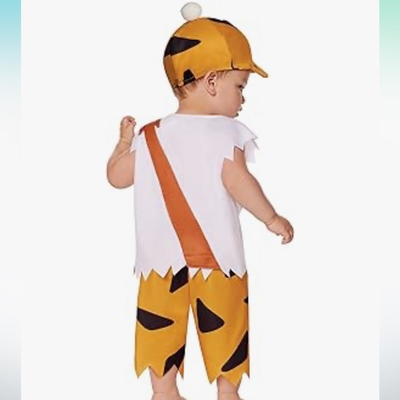 Spirit Kids Prehistoric Costume - White and Brown - Picture 2 of 10